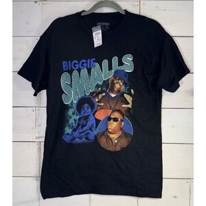 Biggie Smalls Mens M T-Shirt Rue21 Rap Hip Hop Graphic Tee Old School Big Papa
